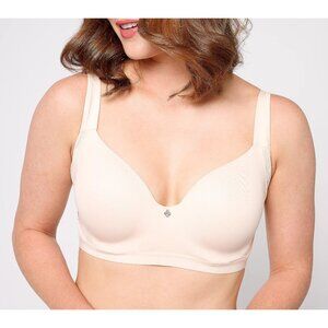 Breezies Buff Natural Embrace Underwire Contour TShirt Bra Size 40DDD